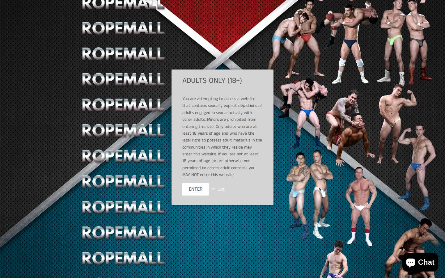 ropemall.com homepage screenshot