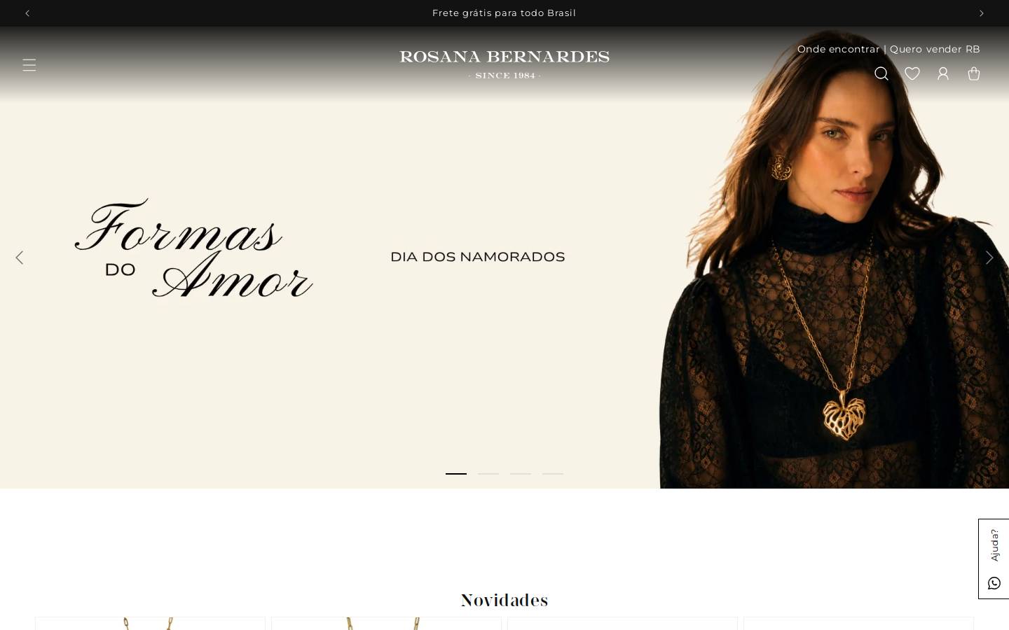 rosanabernardes.com.br homepage screenshot