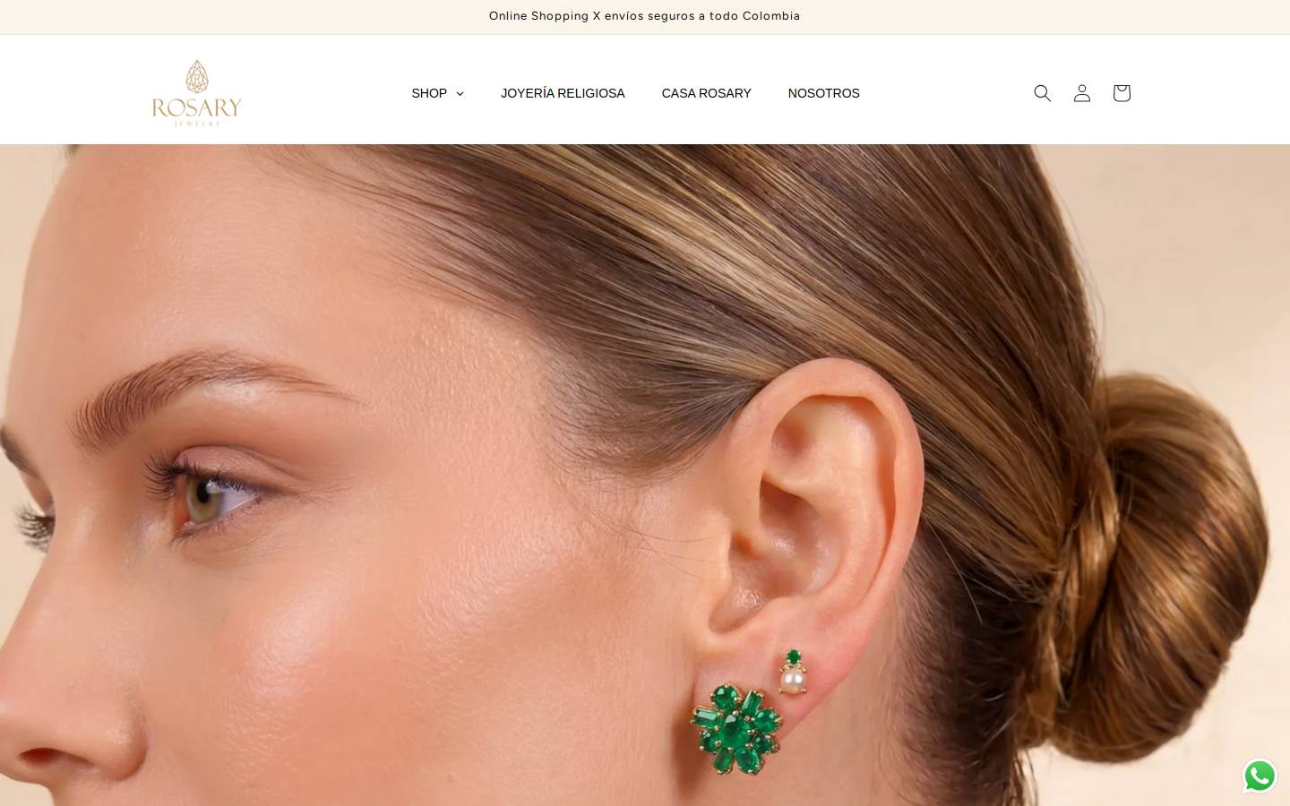 Rosary homepage screenshot