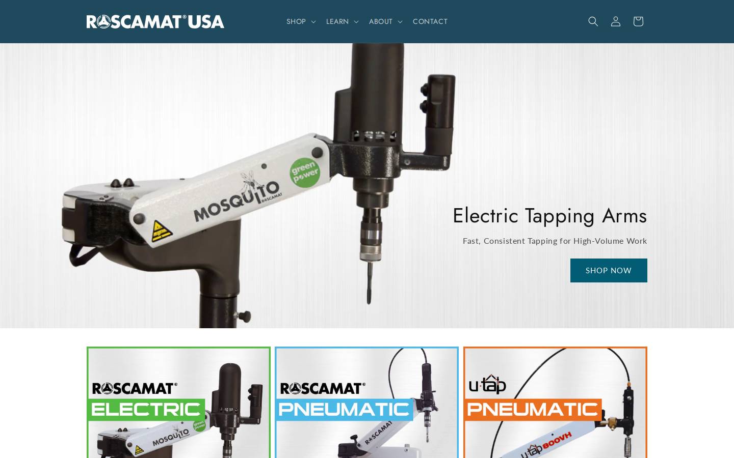 roscamatusa.com homepage screenshot