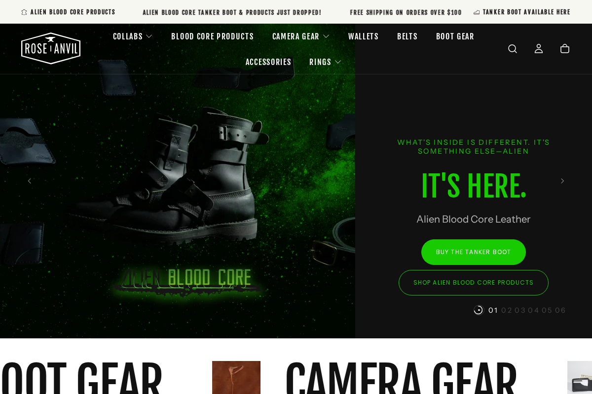 roseanvil.com homepage screenshot