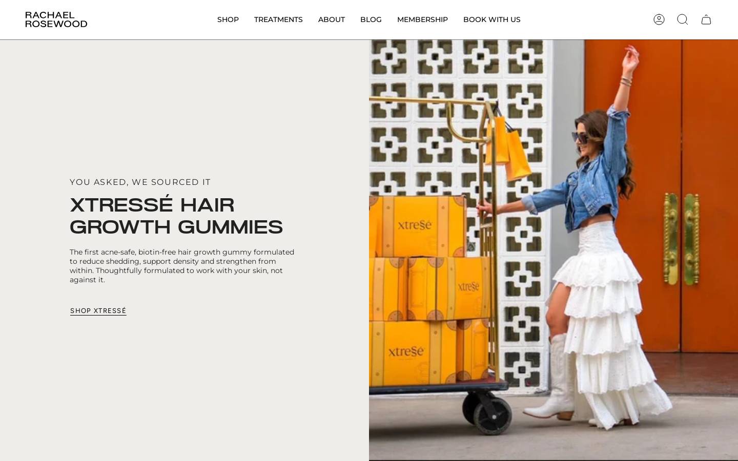 rosewoodskinclinic.com homepage screenshot