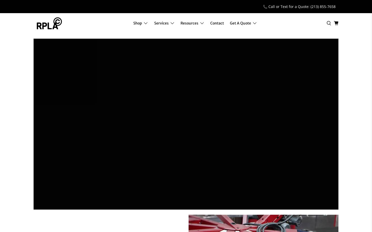 rosieprintsla.com homepage screenshot