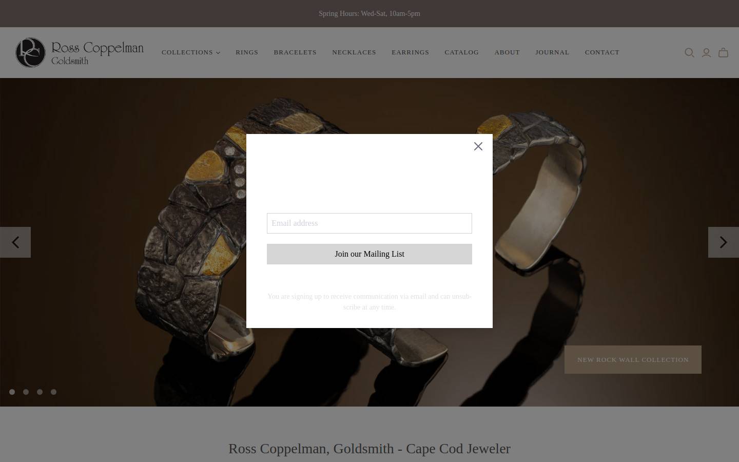 rosscoppelman.com homepage screenshot