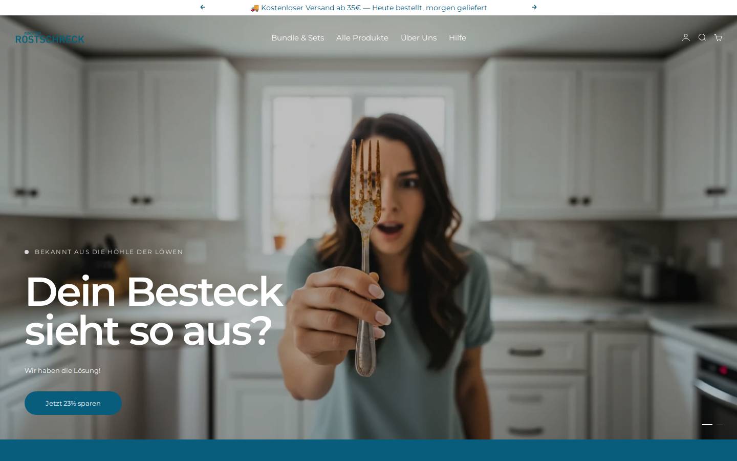 rostschreck.de homepage screenshot