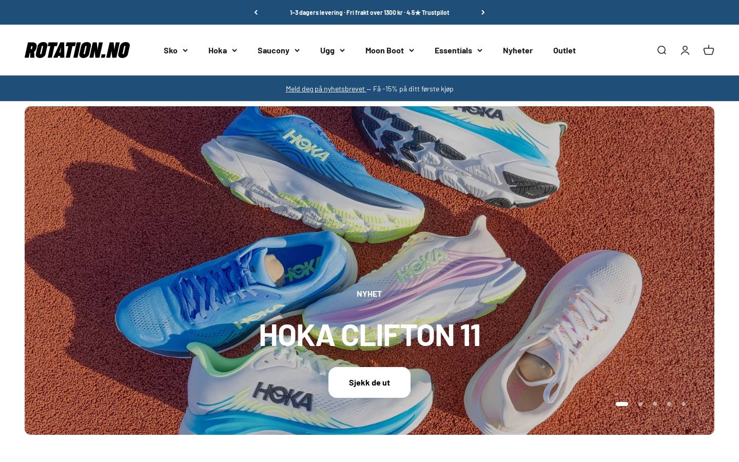 Rotation homepage screenshot