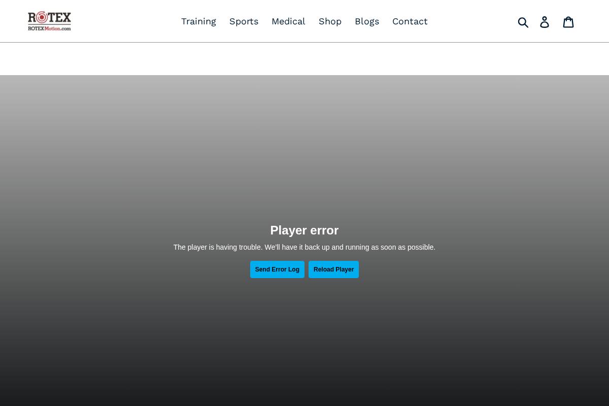 ROTEXMotion.com homepage screenshot