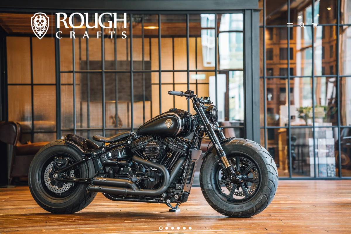 roughcrafts.com homepage screenshot