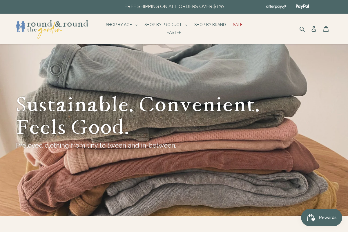 roundandroundthegarden homepage screenshot