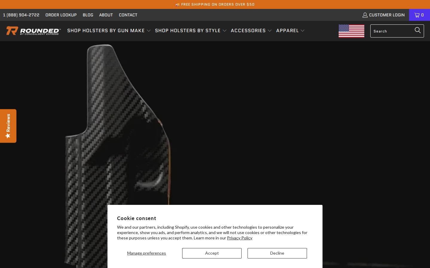 Roundedgear homepage screenshot