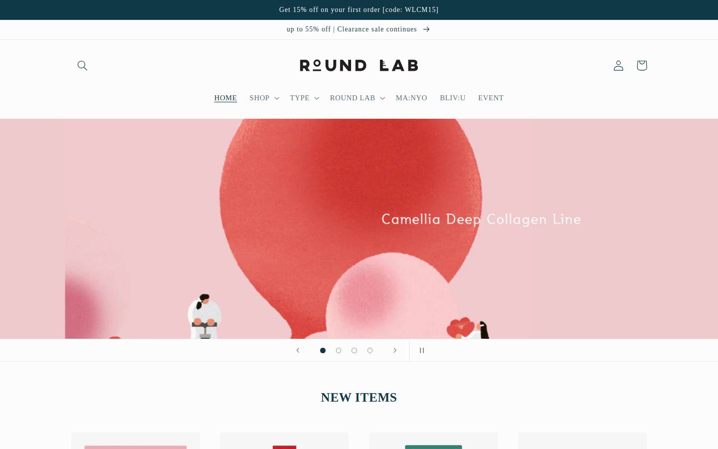 roundlabaustralia.com homepage screenshot