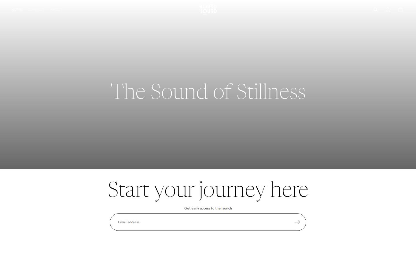 roundsoundbowl.com homepage screenshot