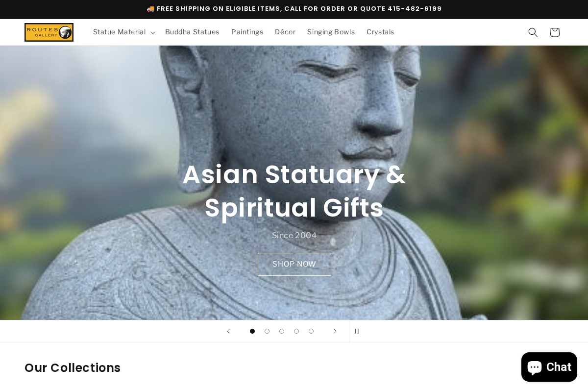 routesgallery.com homepage screenshot