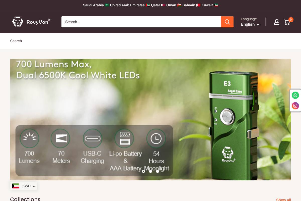 rovyvonkw.com homepage screenshot