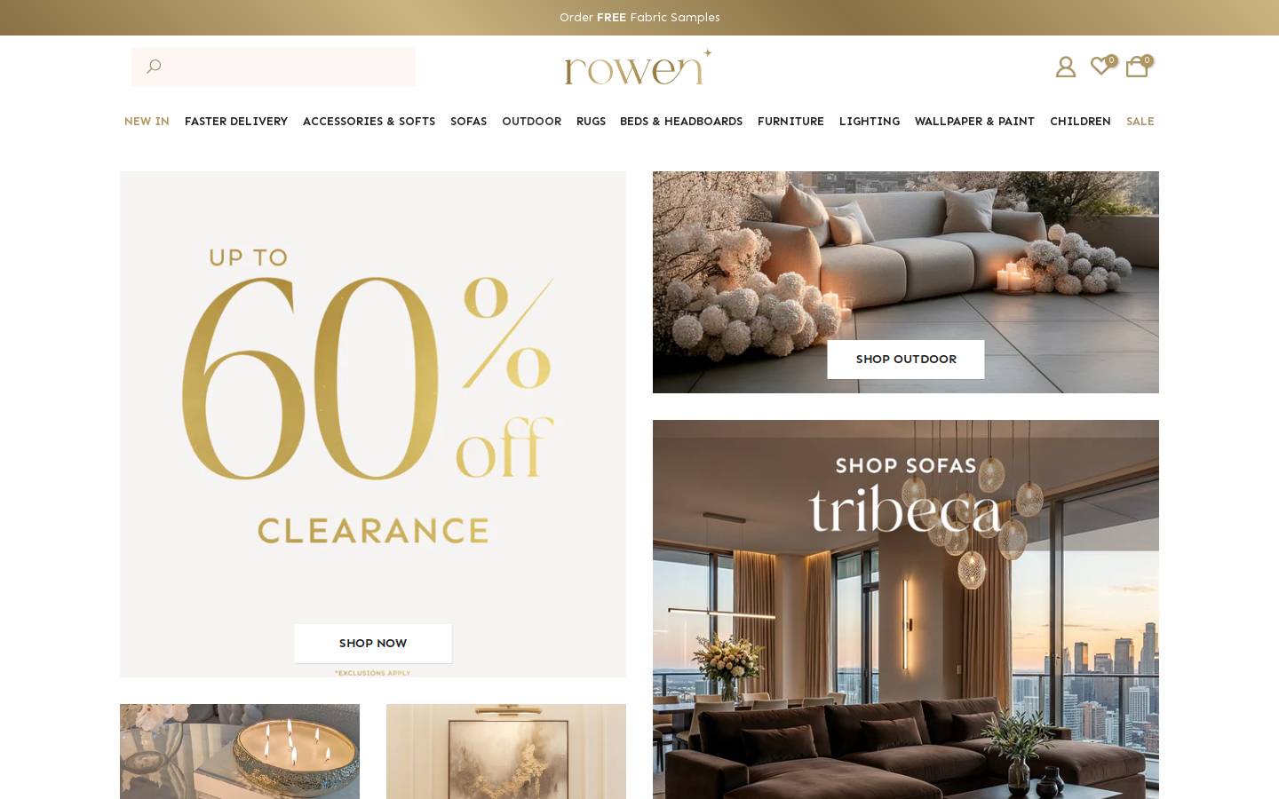 Rowen Homes homepage screenshot