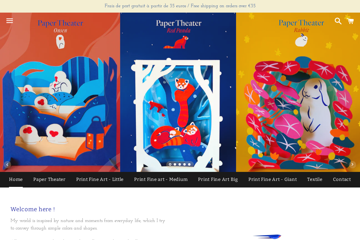 Roxane Campoy homepage screenshot