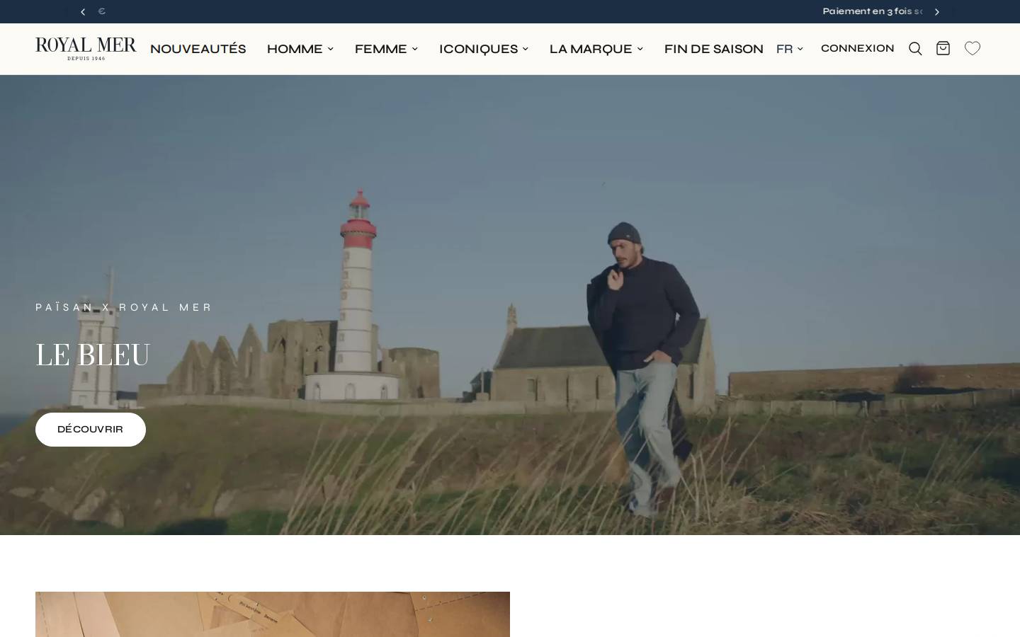 royal-mer.com homepage screenshot