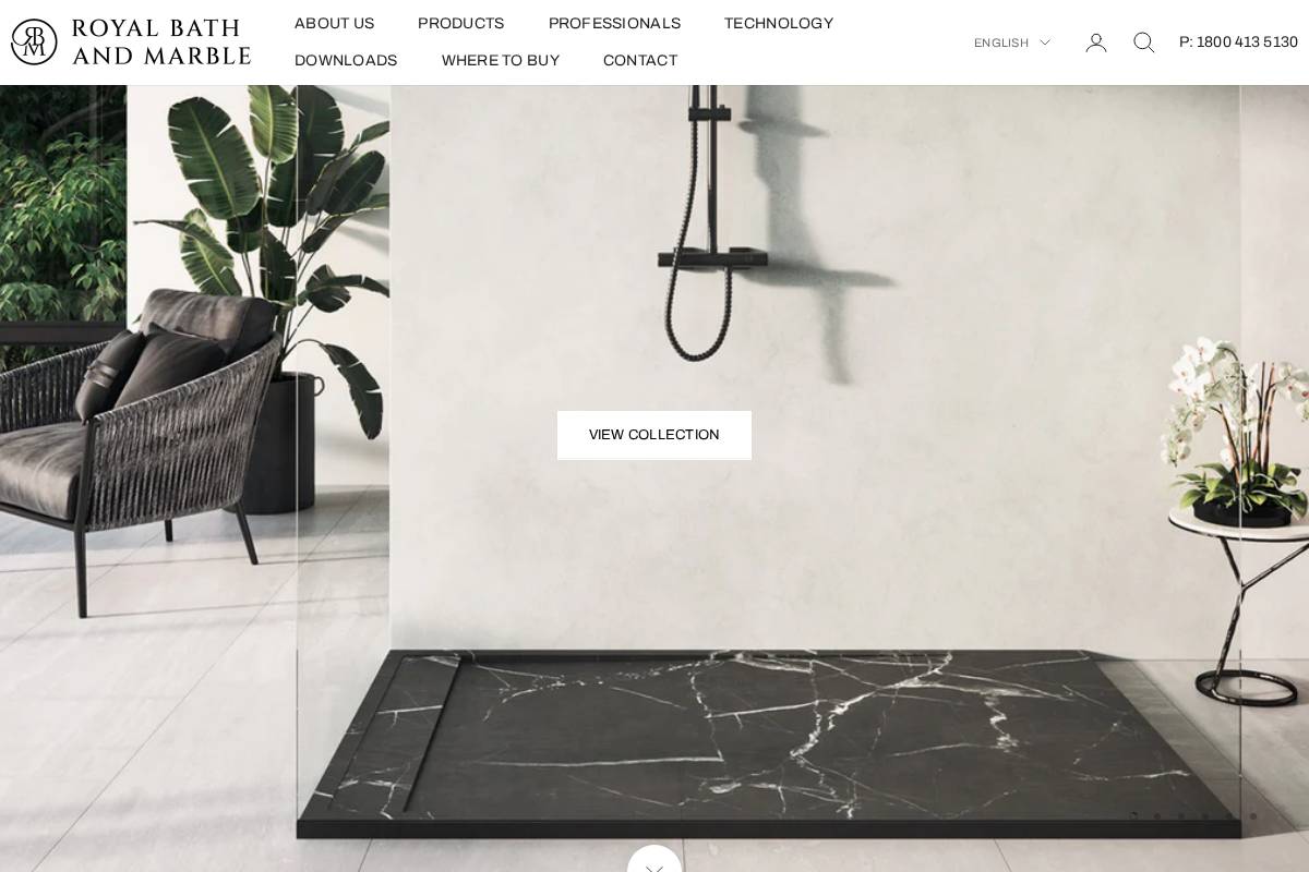 royalbathandmarble.com homepage screenshot