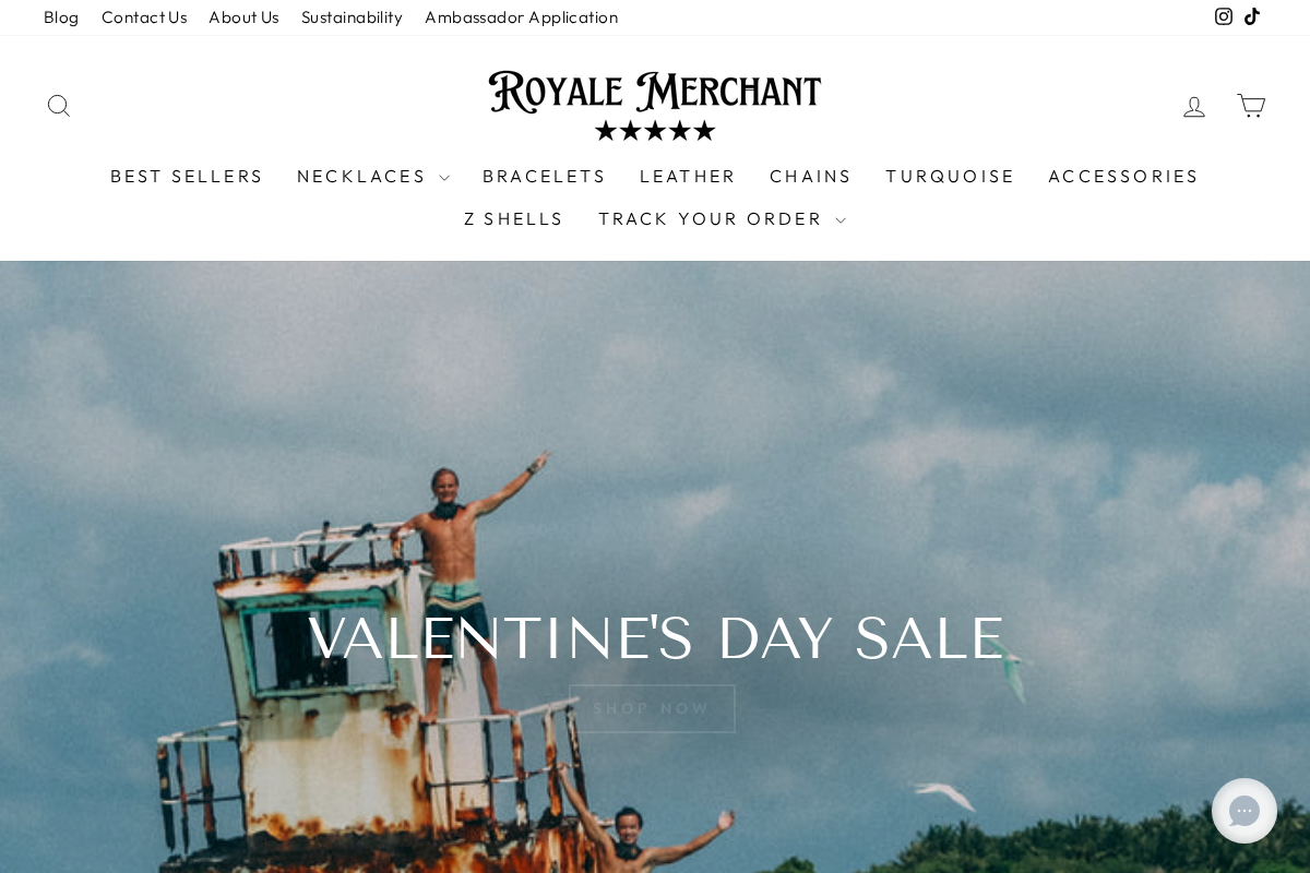 Royalemerchant homepage screenshot