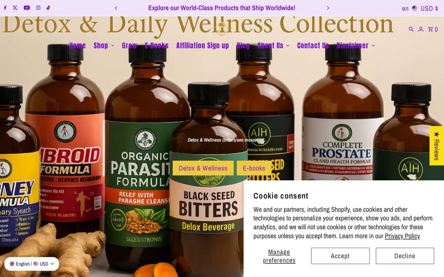 royalluxsllc.com homepage screenshot