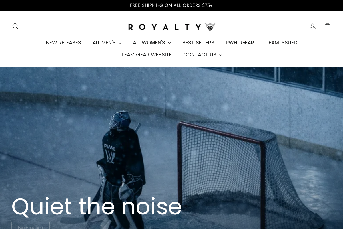 Royaltyfam.com homepage screenshot