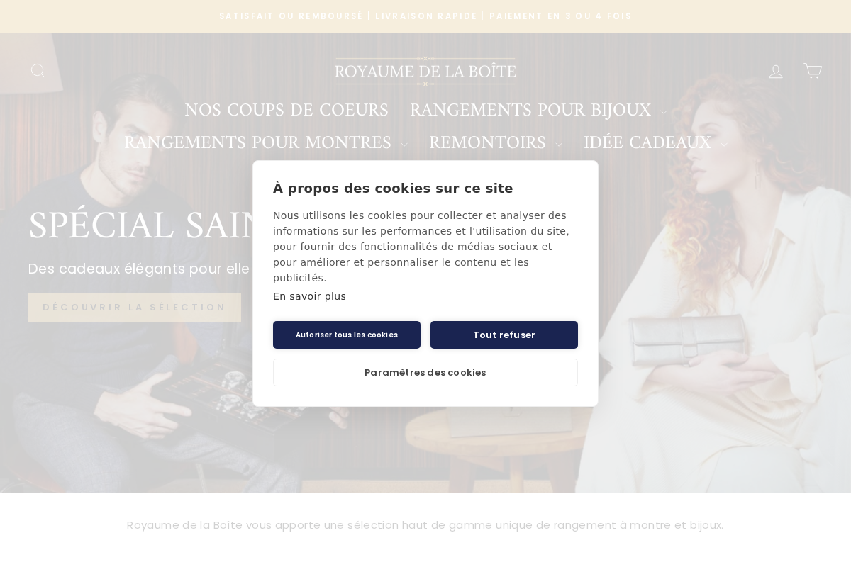 Royaume De La Boite homepage screenshot