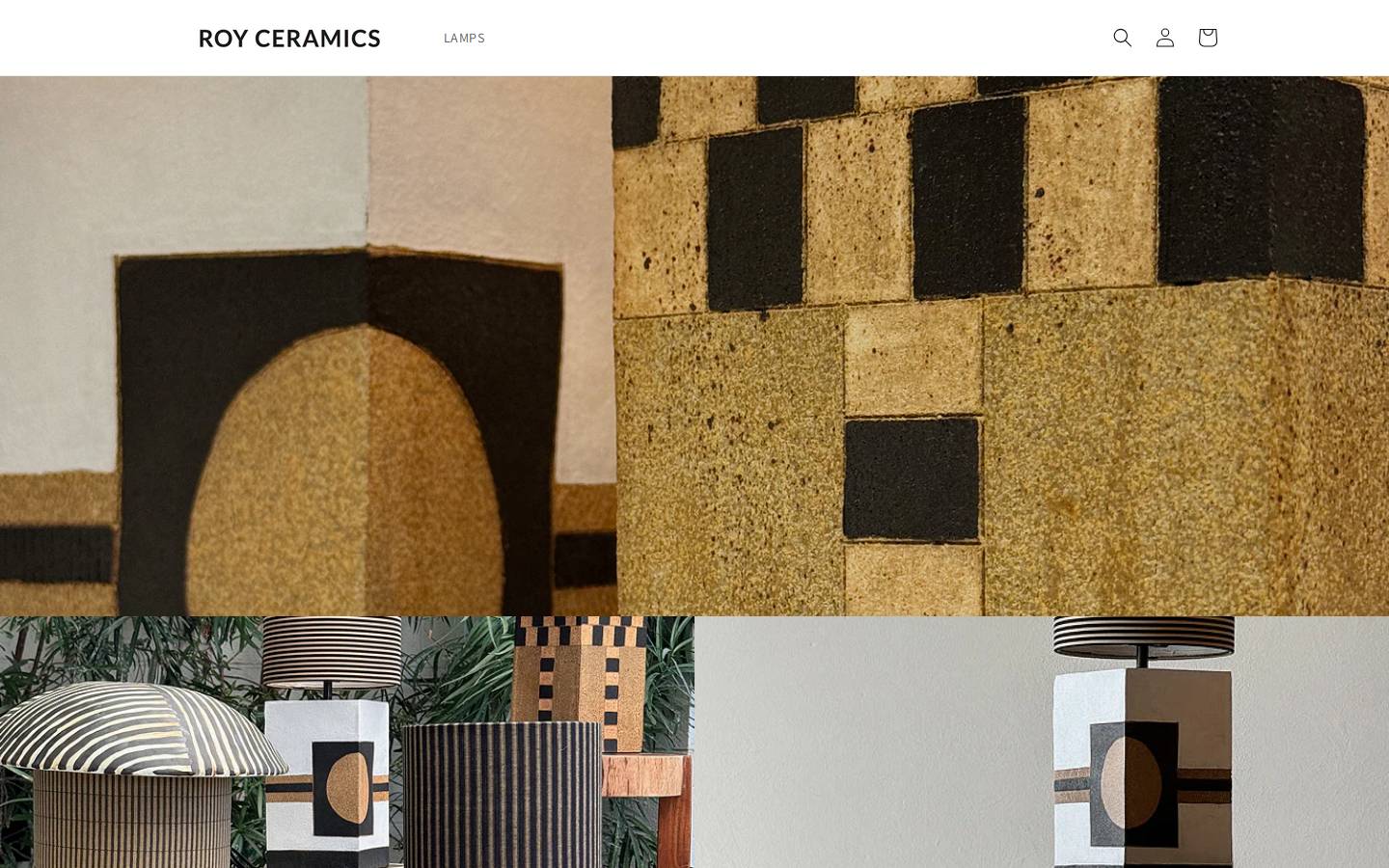 royceramics.com homepage screenshot