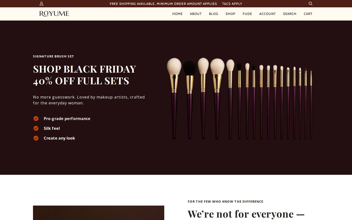 royume.shop homepage screenshot