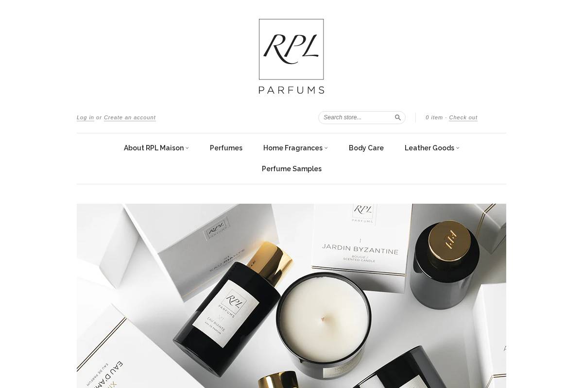 rplmaison.com homepage screenshot