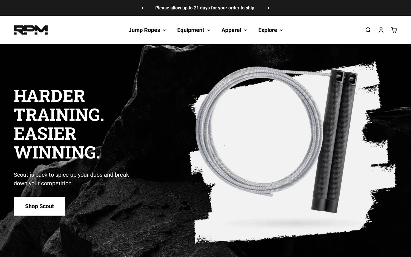 rpmfitness.com homepage screenshot