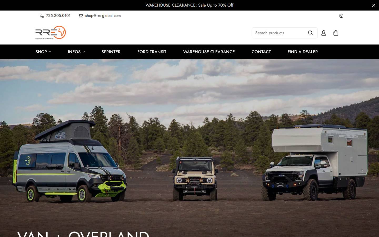 rre-global.com homepage screenshot