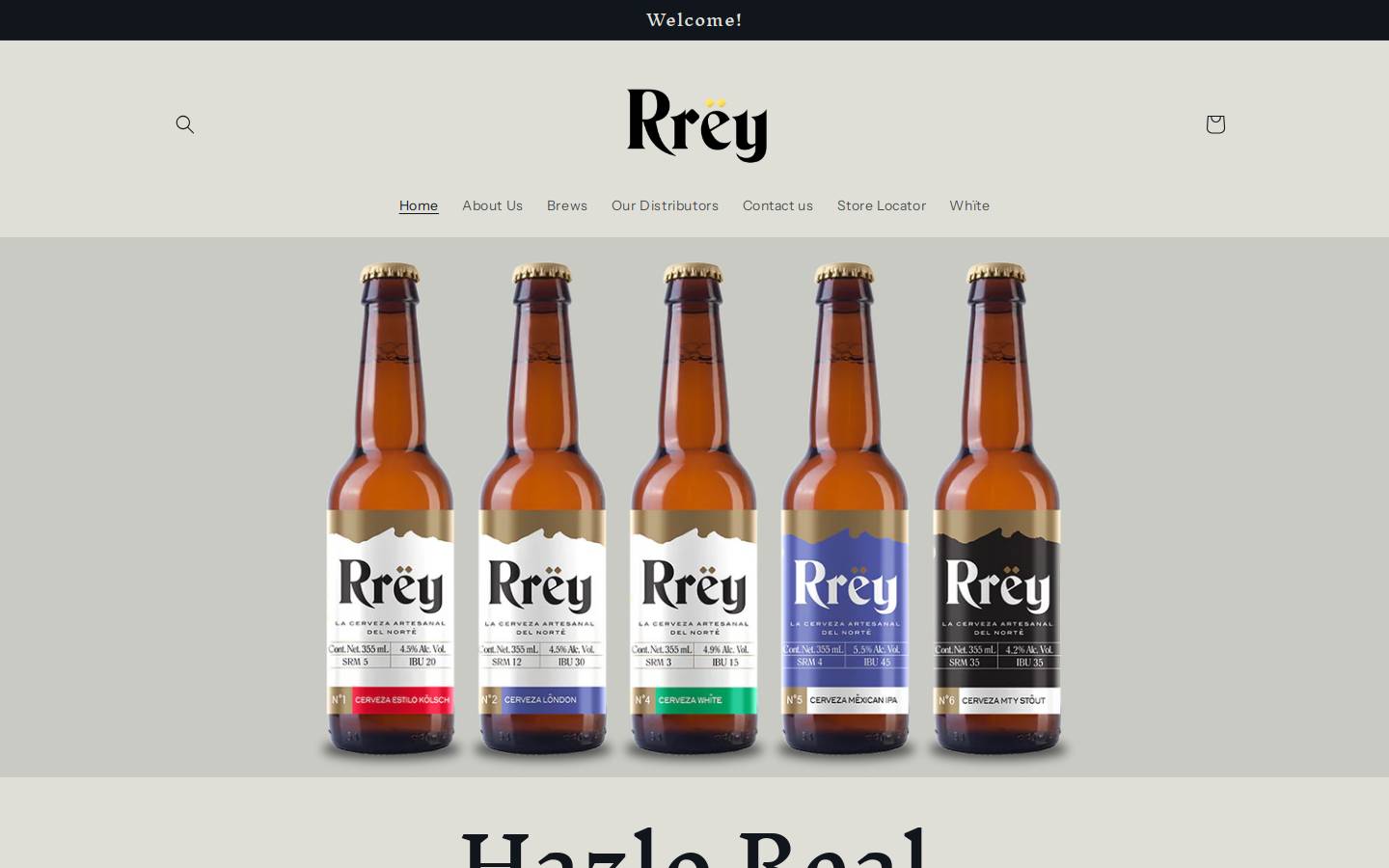 rrey-usa.com homepage screenshot
