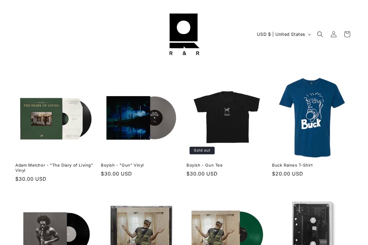 rrmerch.shop homepage screenshot