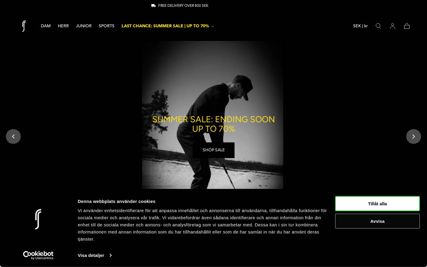 Rs-sports homepage screenshot