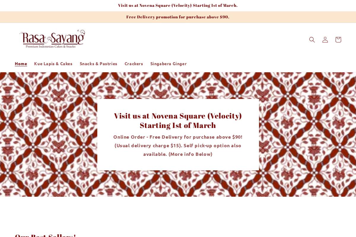 rsayang.com homepage screenshot