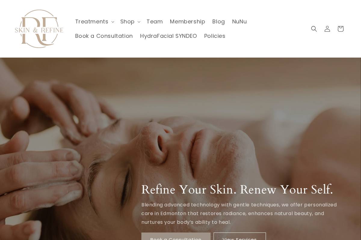 rshop.ca homepage screenshot