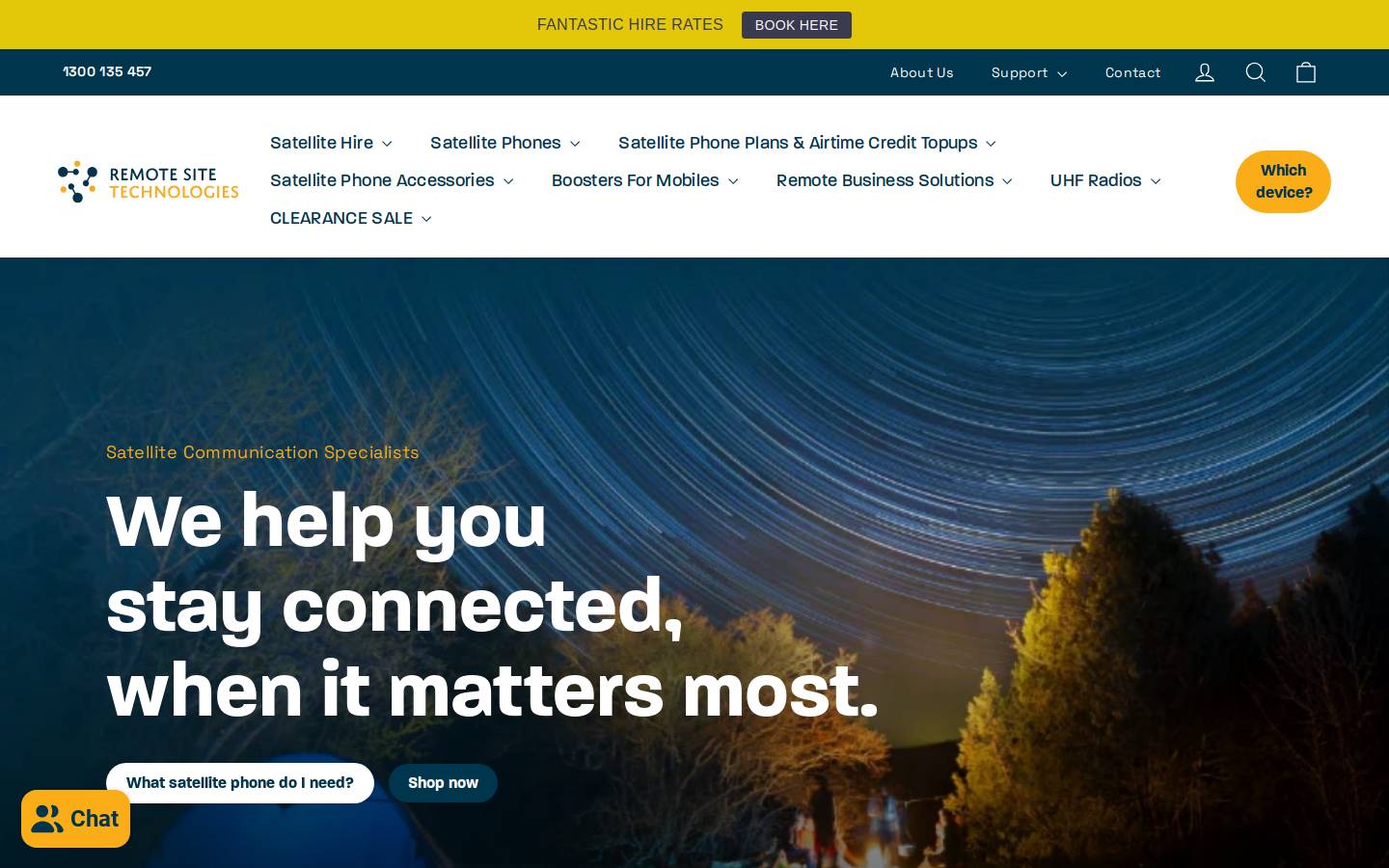 rst.com.au homepage screenshot