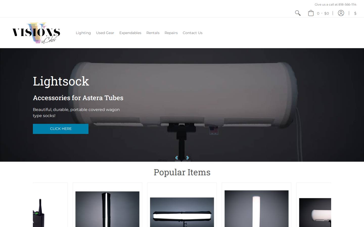rstvisions.com homepage screenshot