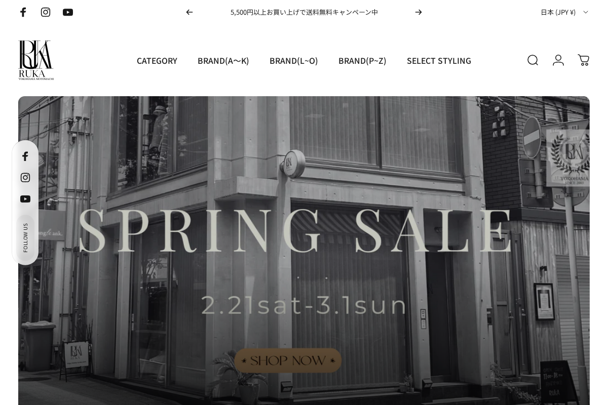 ru-ka.jp homepage screenshot