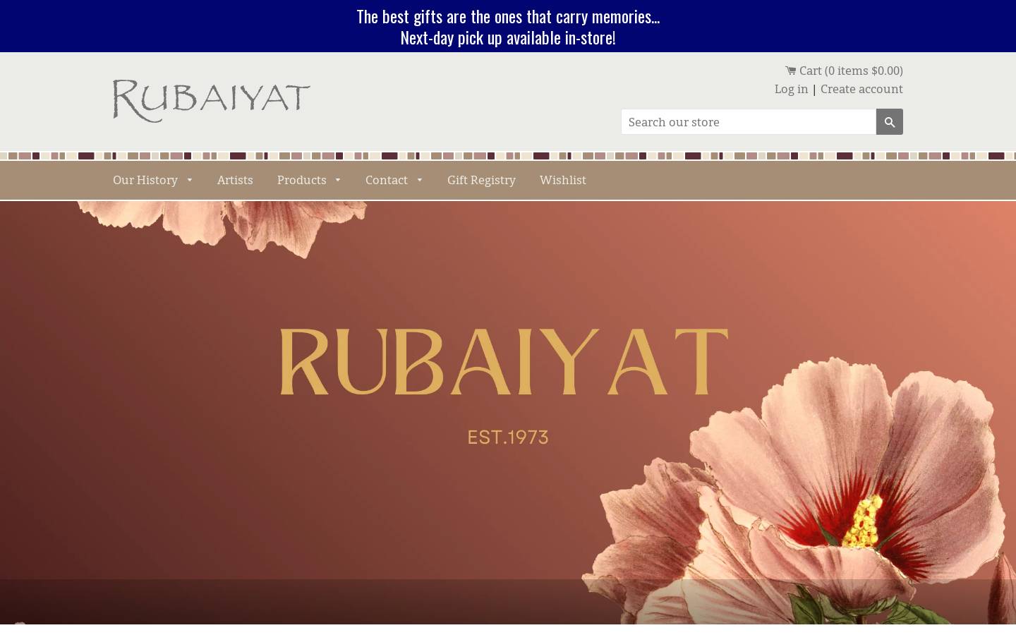 rubaiyatcalgary.com homepage screenshot