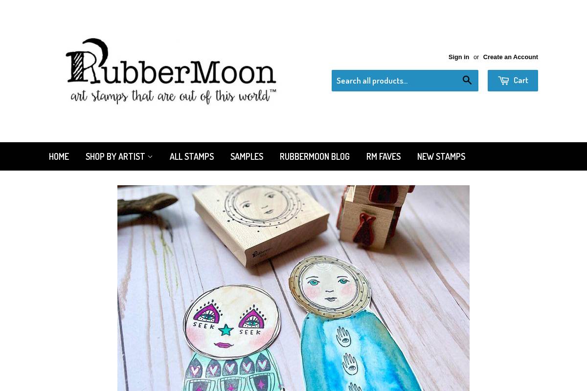 rubbermoon.com homepage screenshot