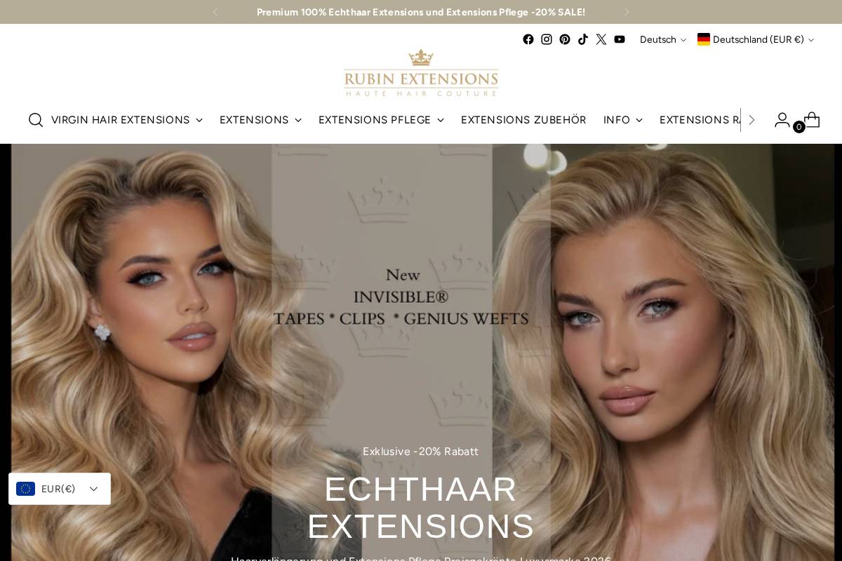 rubin-extensions.com homepage screenshot