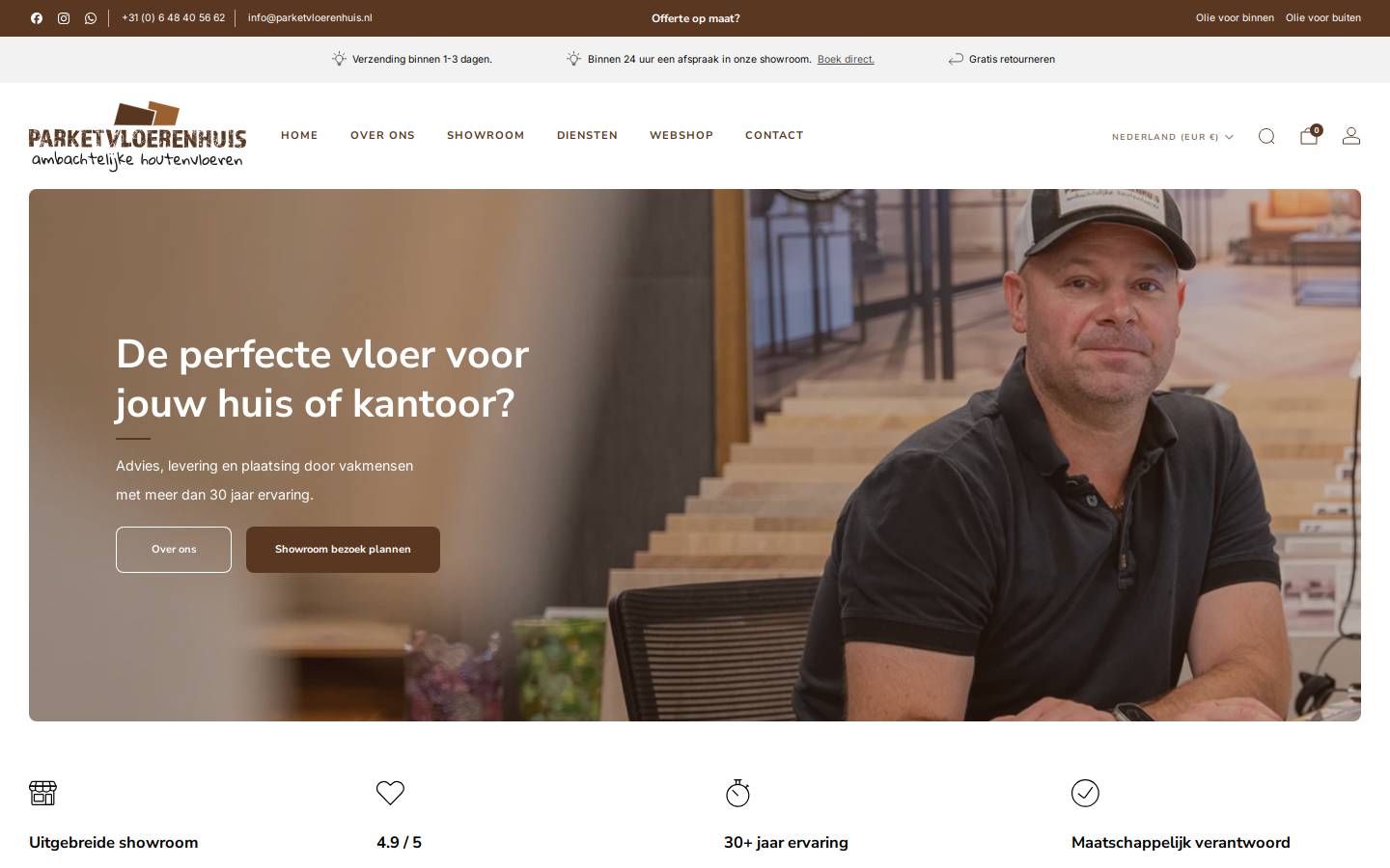 rubiomonocoatolie.nl homepage screenshot