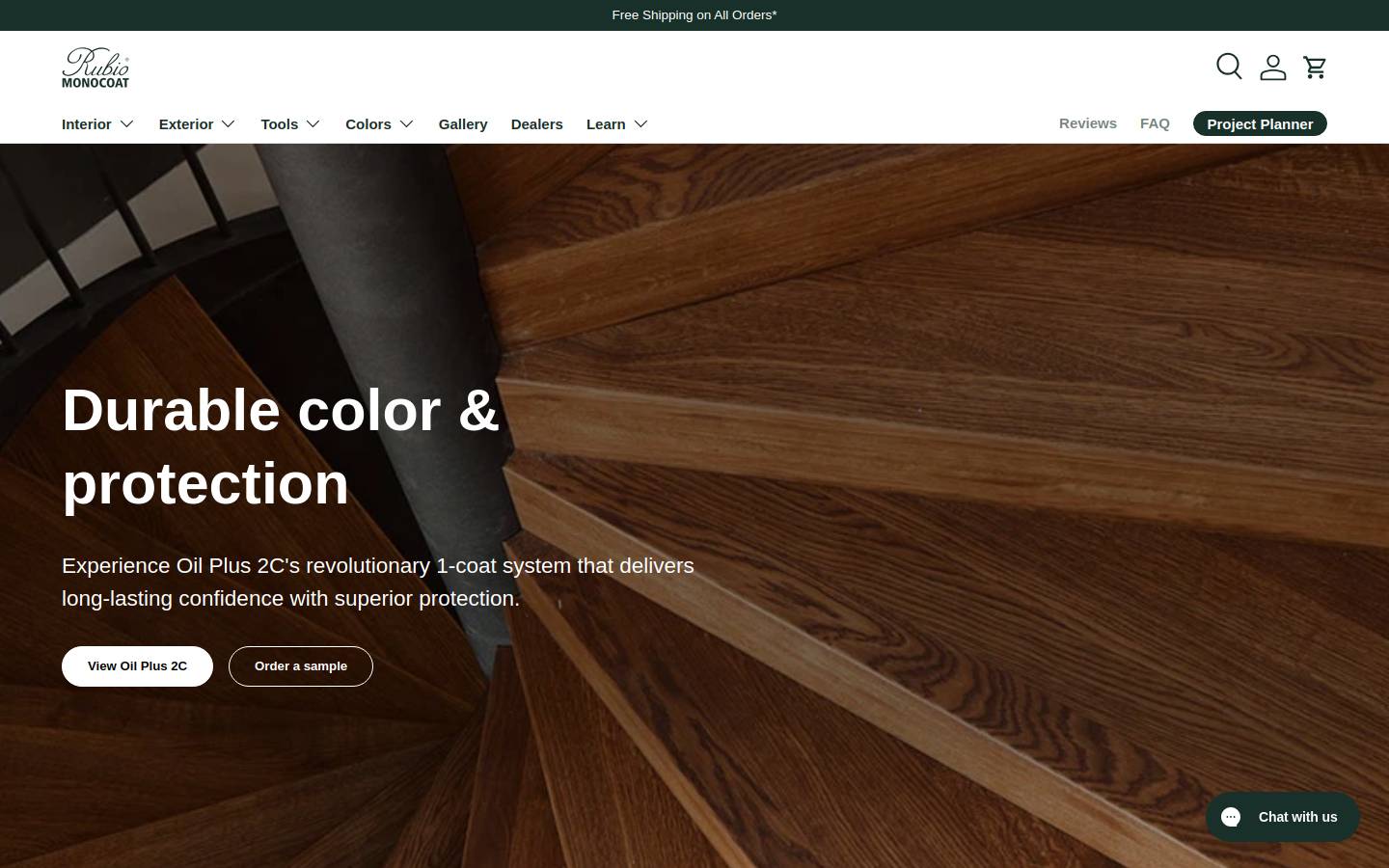 rubiomonocoatonline.com homepage screenshot