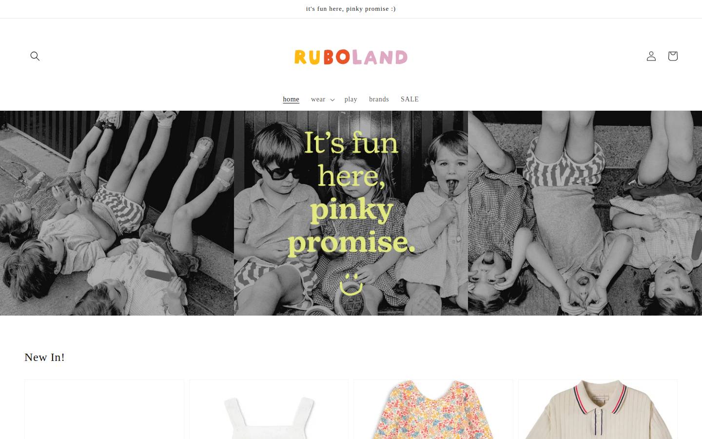 ruboland.com homepage screenshot