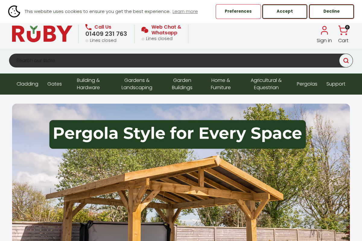 Ruby UK homepage screenshot