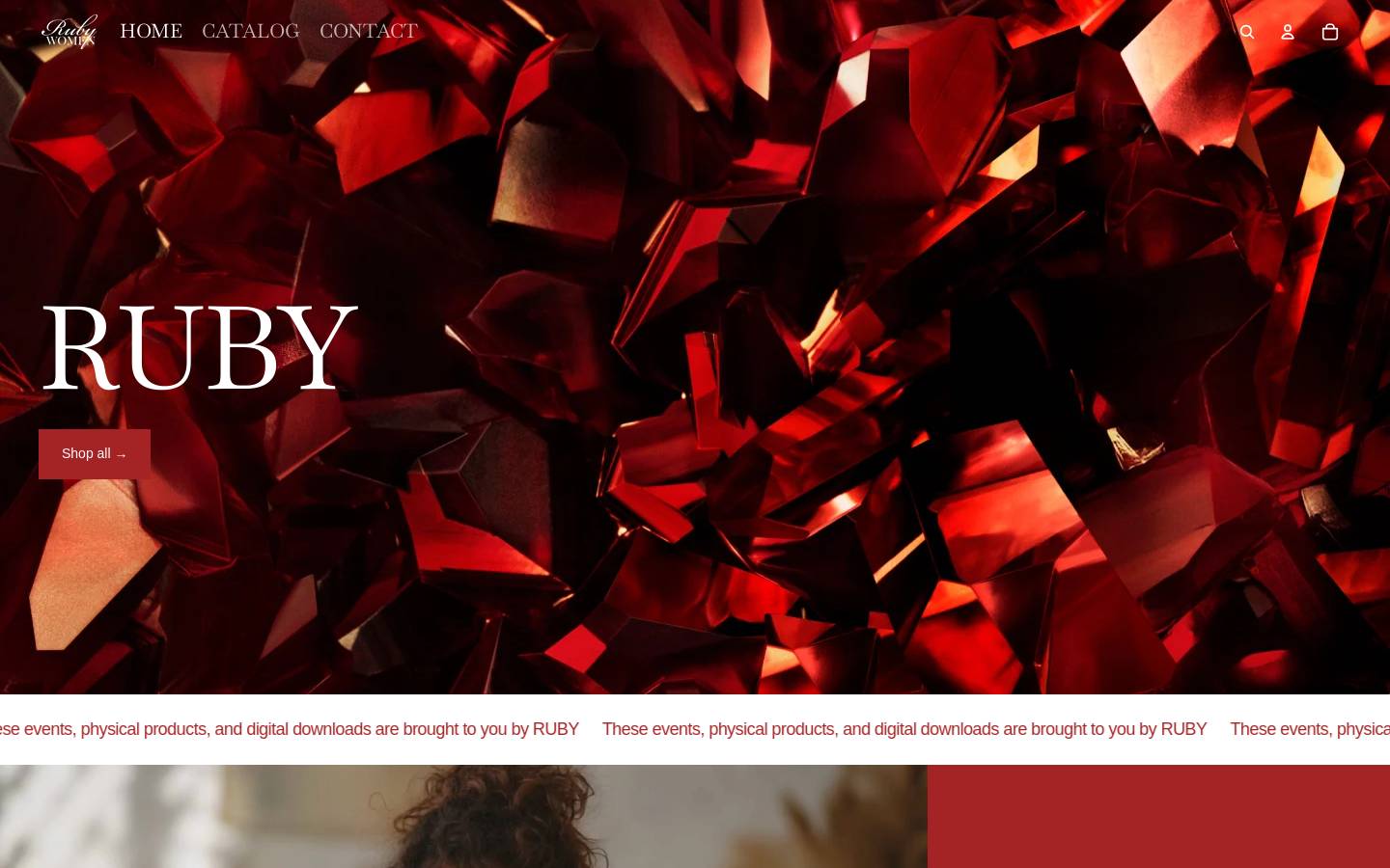 rubyministry.org homepage screenshot