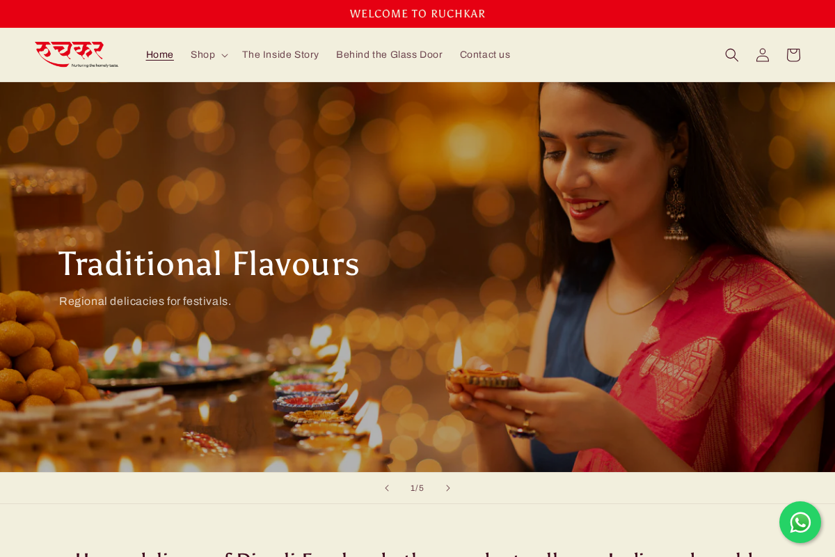 Ruchkar homepage screenshot