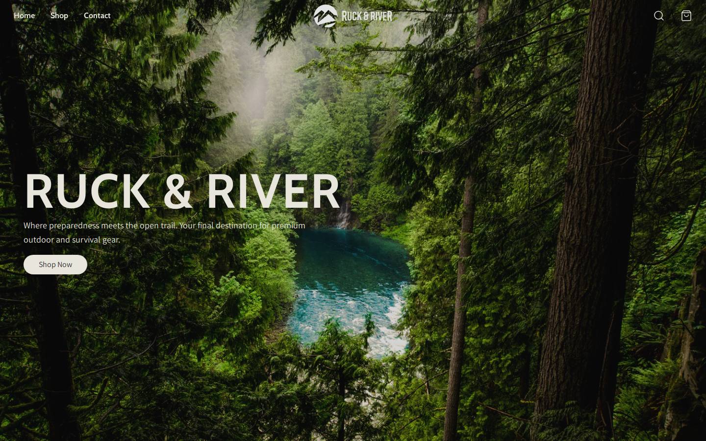 ruckandriver.com homepage screenshot