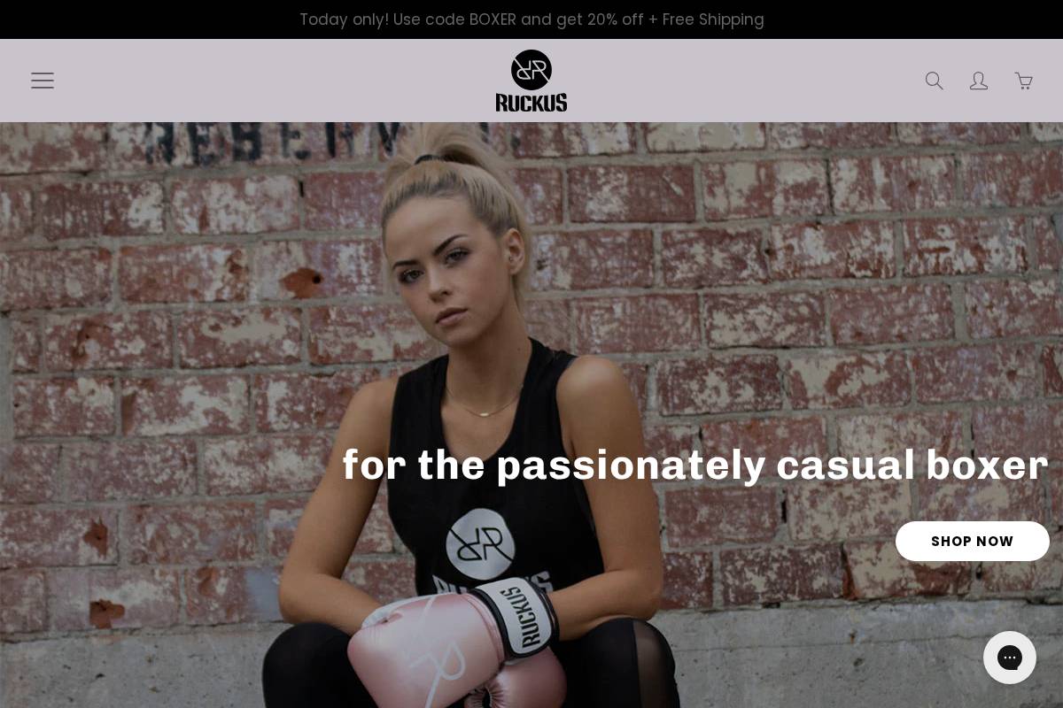 ruckusmade.com homepage screenshot